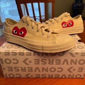 Comme des Garçons Converse Chuck Taylor in light beige
